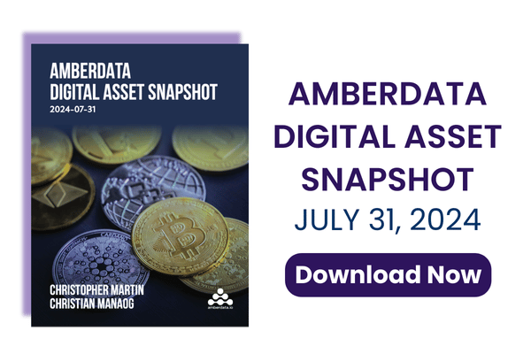 Amberdata Digital Asset Snapshot july 31